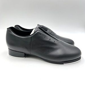 Bloch Womens Size 11 11M S0321L Sync Black Leather Lace Up Jazz Tap‎ Dance Shoes